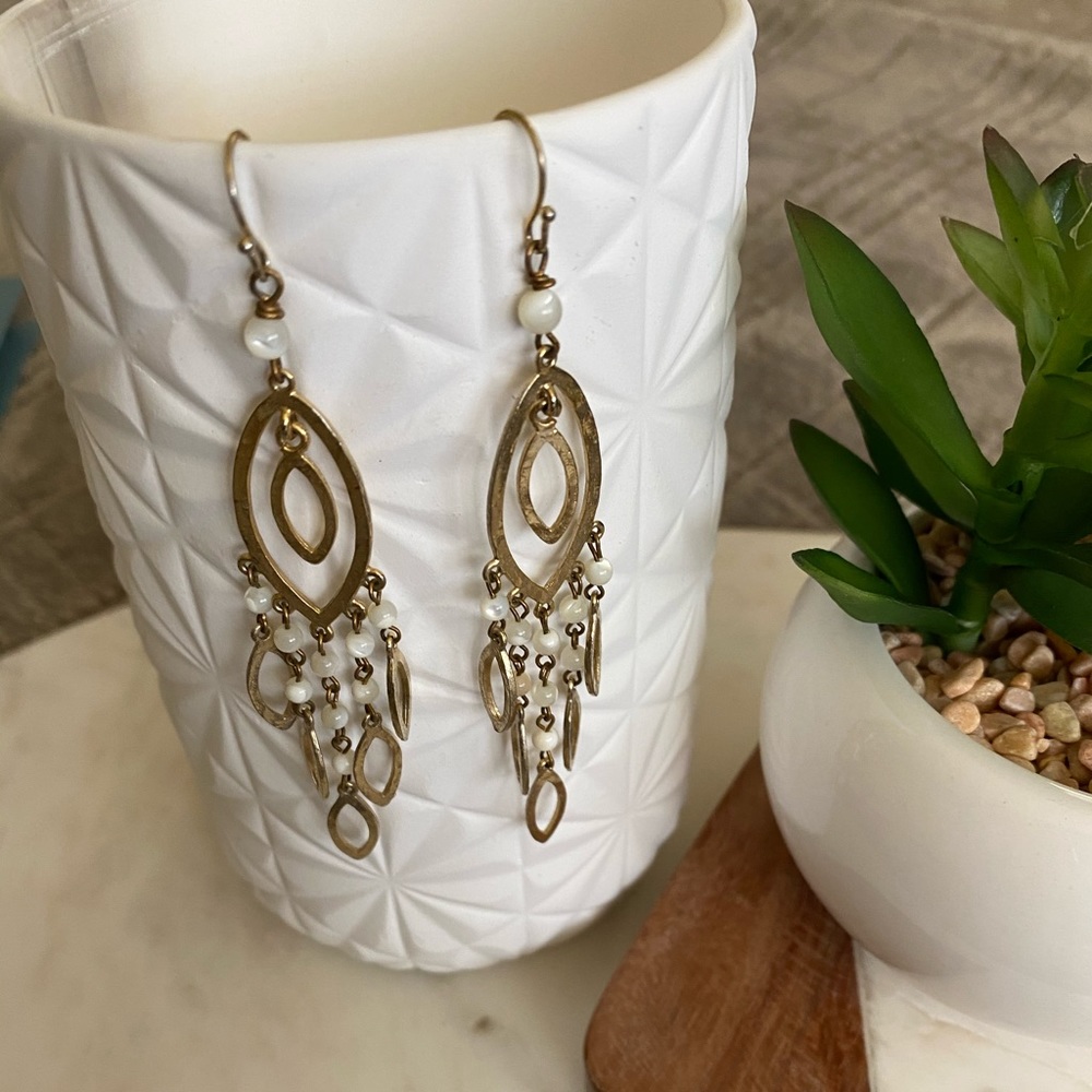 Boho chandelier earrings